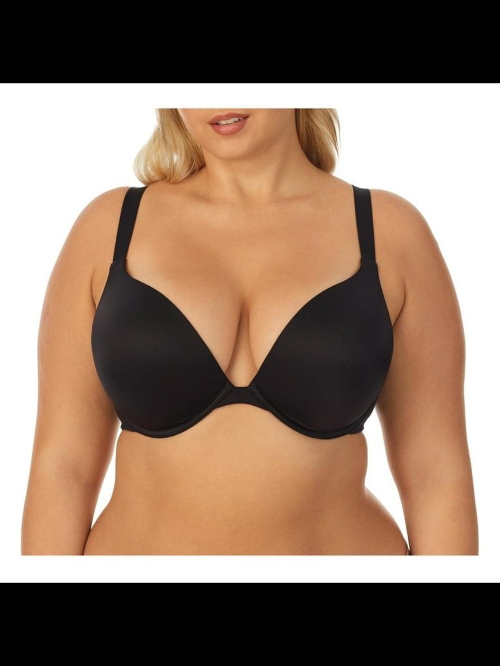 Everyday Comfort Plunge Micro Plunge Bra - Black